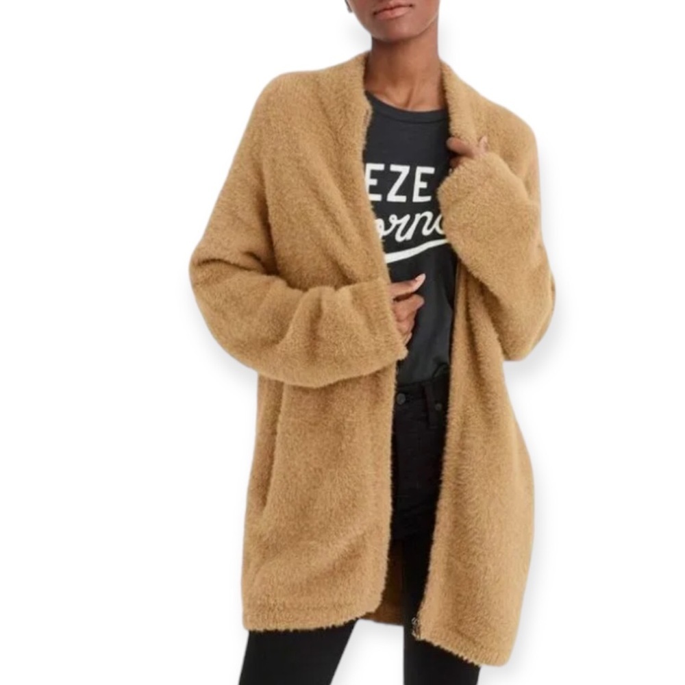 J.Crew x Point Sur Fuzzy Cardigan | Jacket - Picture 2 of 8